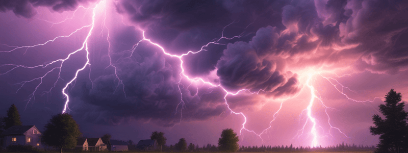 Thunderstorm Basics Quiz