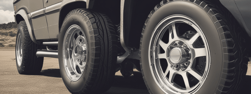 Vehicle Tire Safety and Maintenance