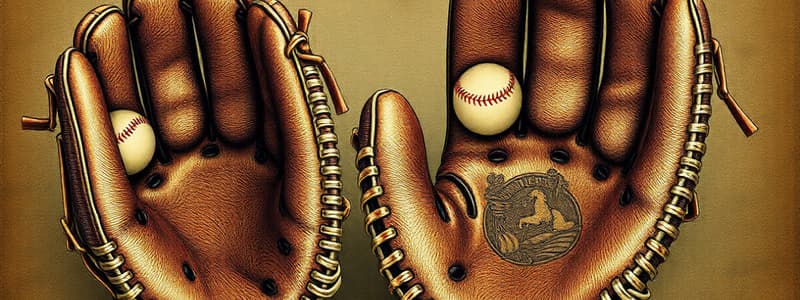 Guantes de Béisbol: Historia y Función