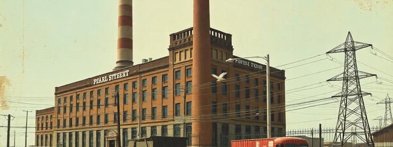 Edison's Pearl Street Power Plant