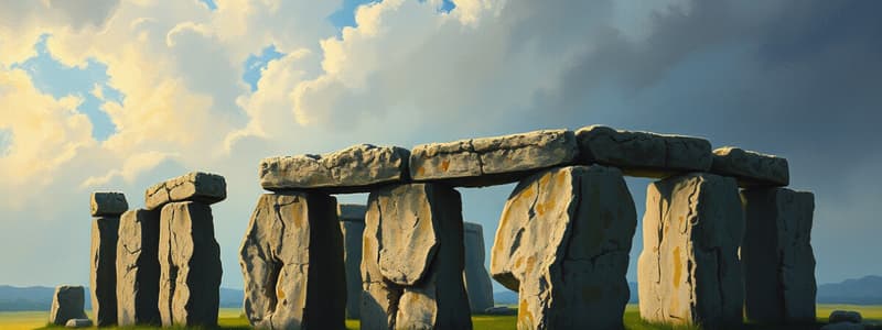 Neolithic Era and Stonehenge