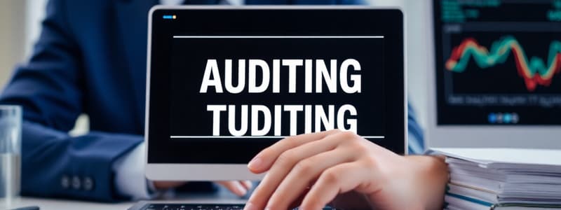 Auditing Trends and Techniques