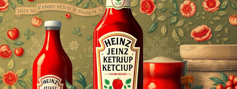 Heinz Ketchup Production in Canada