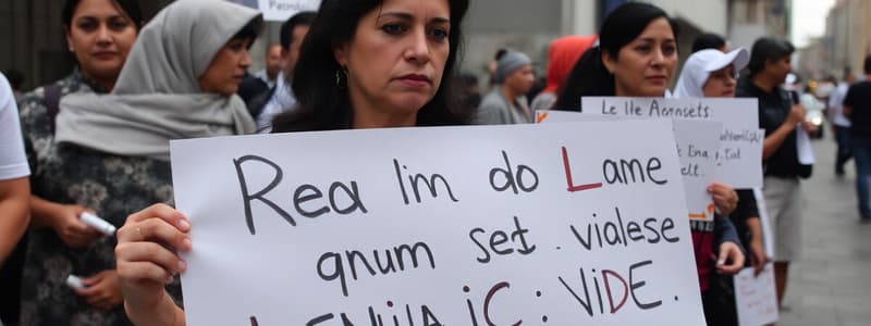 Lei Maria da Penha e Feminicídio