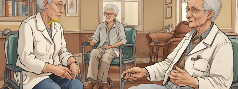 Geriatric Rehabilitation Principles