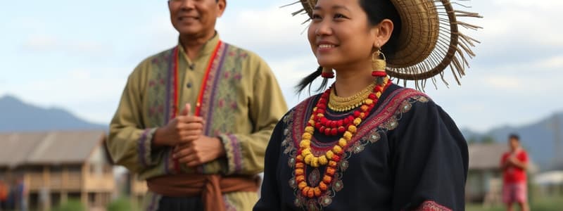 Traditional Bukidnon Clothing and Literature