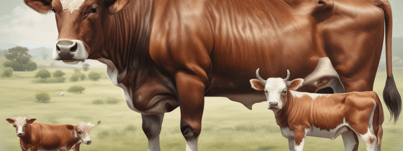 Cattle Classification and Beef Breeds