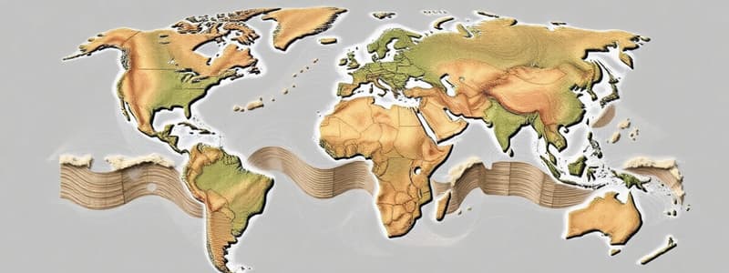 Continental Drift and Plate Tectonics Quiz