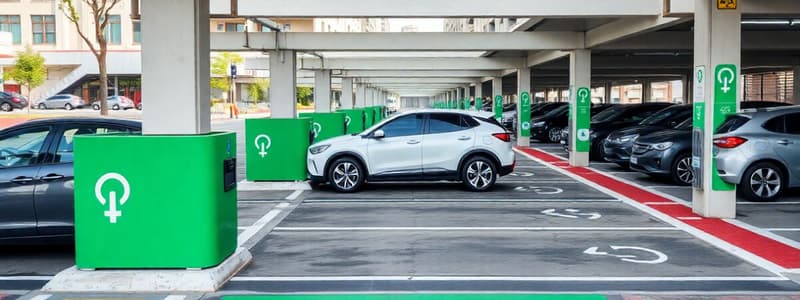 Reserva de Espacios para Recarga de Vehículos Eléctricos