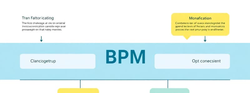 Business Process Management Overview