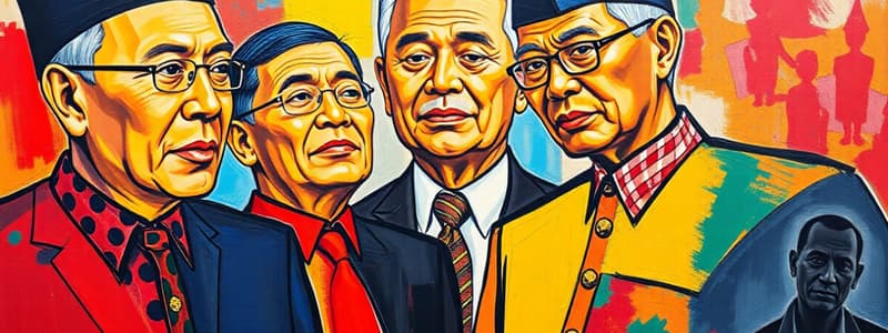 Key Figures in Malaysian Formation