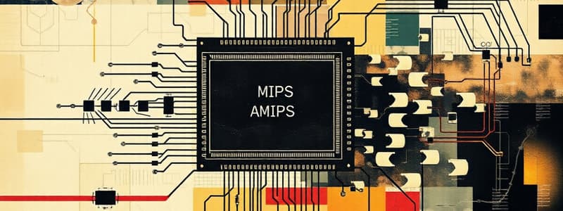 MIPS Control Flow Instructions Quiz