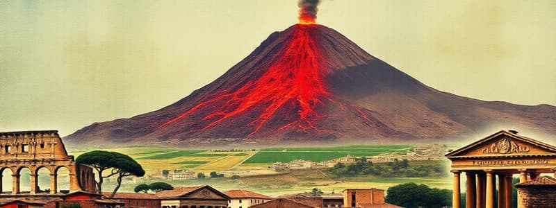 Mount Vesuvius and Herculaneum Eruption Quiz