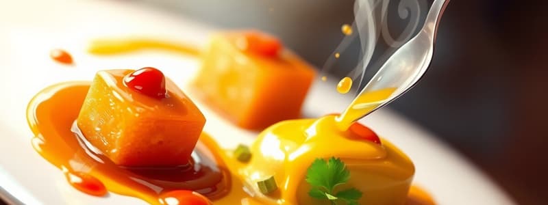 Sauce Application Techniques