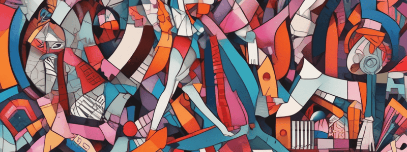 Typography Revolution and Cubism in Art Quiz