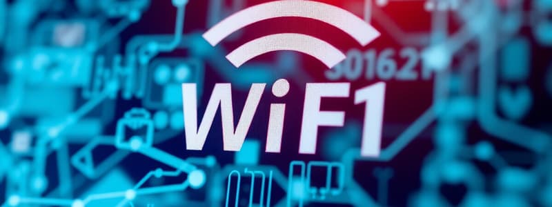 IEEE 802.11 Wi-Fi Standards and Architecture