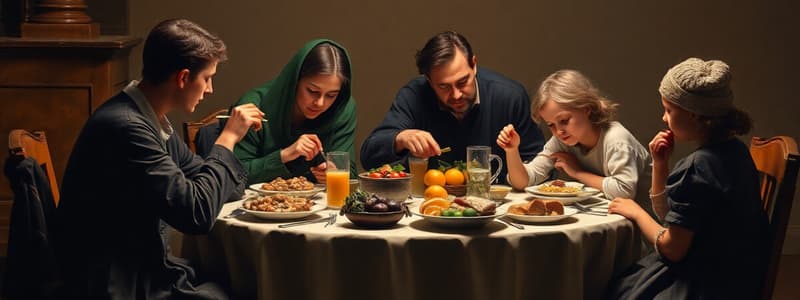 Feeding Relationships and Family Meals