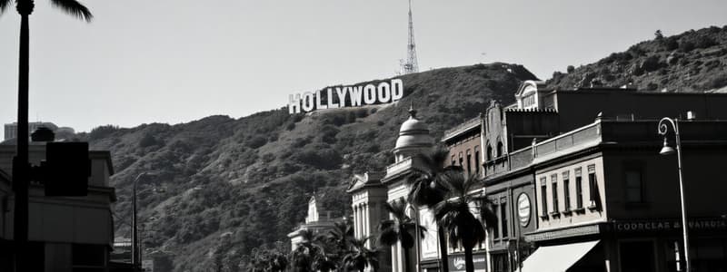 Hollywood's Golden Age: The Studio System