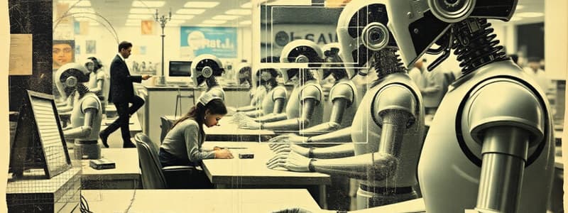 Future of Work: Robots and Humans