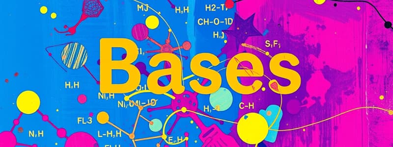 Properties of Bases Flashcards