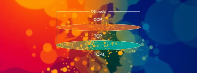 OSI and TCP Models