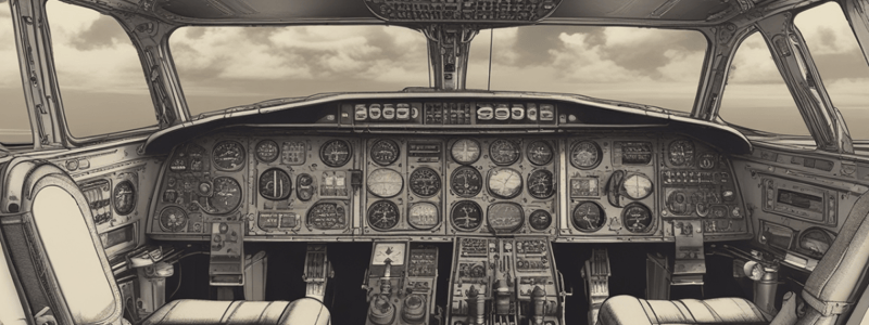 CASA Part 66: Early Aircraft Instrument Clusters