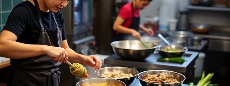 Thai Cooking at Baan Farm