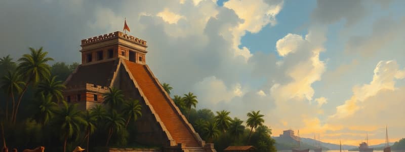 Mayan Civilization and Colonial History Quiz