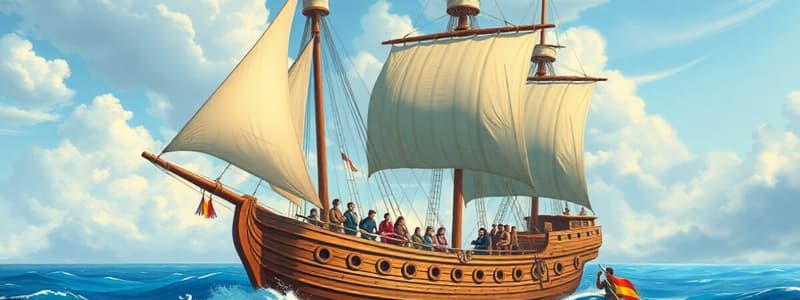 Columbus' First Voyage and Its Impact