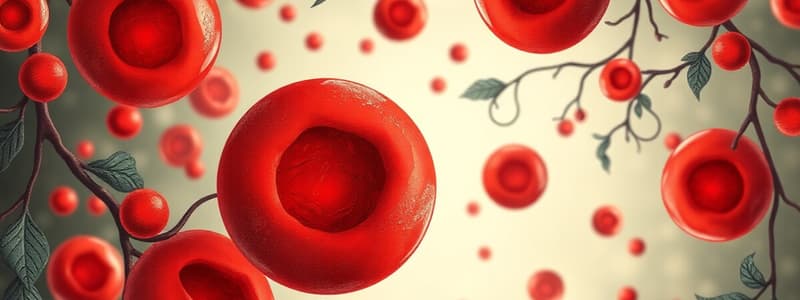 Erythrocytes (Red Blood Cells): Shapes, Lifespan