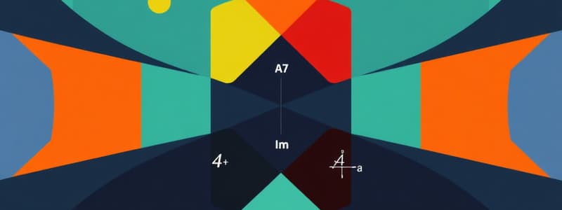 Key Areas of Mathematics Quiz