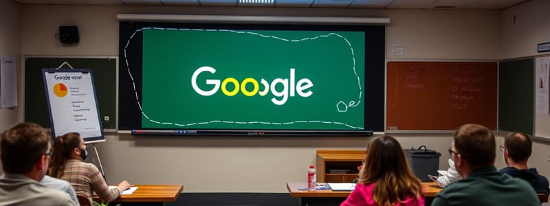 Digital Classrooms and Google Tools Overview