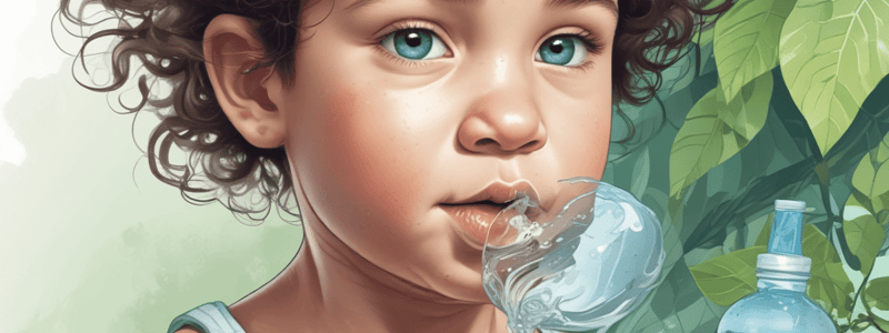 Importance of Water in Early Childhood Development