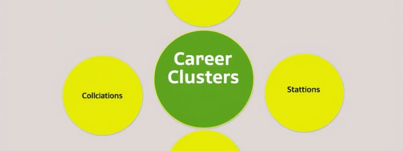 Career Clusters Overview