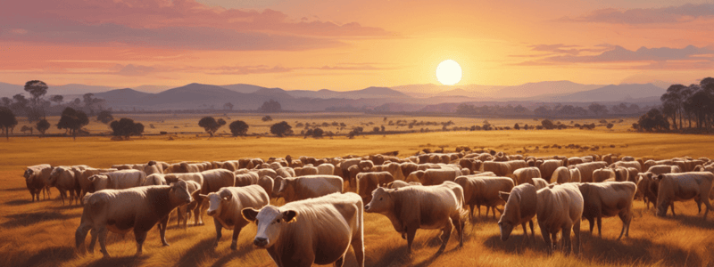 Australian Livestock Farming Quiz