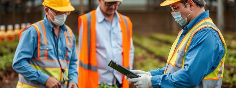 General Safety in Agriculture Education