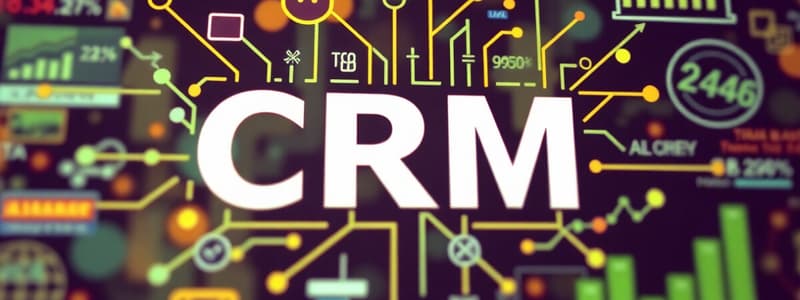 CRM and Big Data Overview