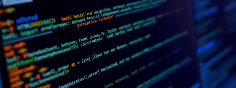 Introduzione a HTML e suoi fondamenti