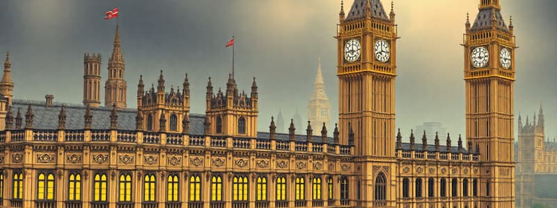 Palace of Westminster: History and Architecture