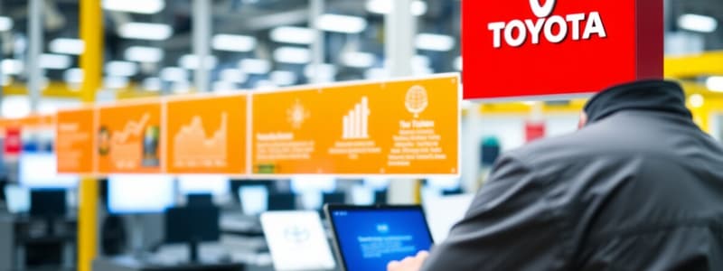 IT-Strategie und Toyota-Produktionssystem