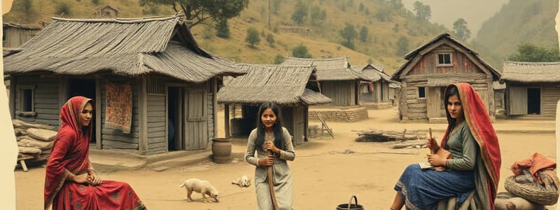 Shangla Village Life and Gender Roles