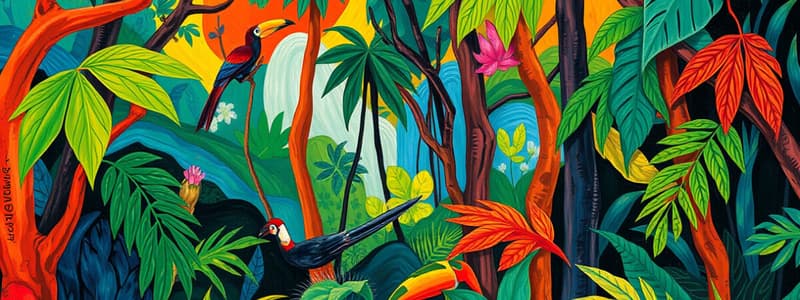 Tropical Rainforest Overview and Biodiversity