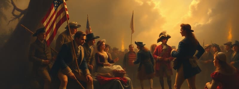 American Revolution: Patriots vs Loyalists