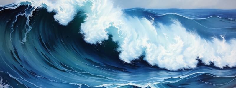 Oceanography Wave Review