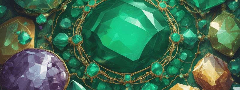 Gemstones: Emerald Properties and Characteristics