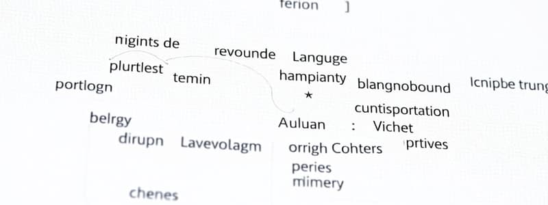 Language Policy & Planning: An Overview