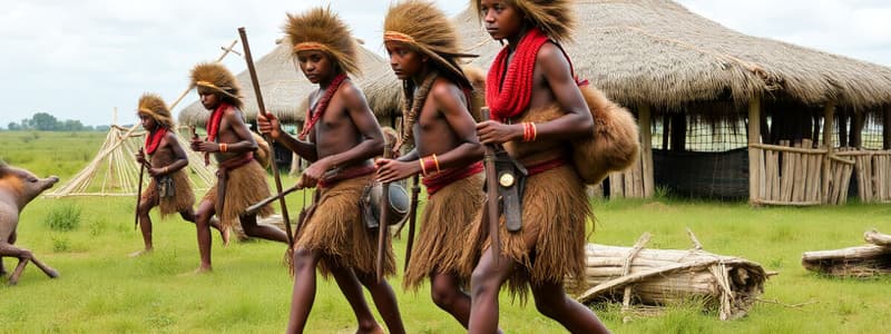 Cultural Studies: Evolution & Hunter-Gatherers