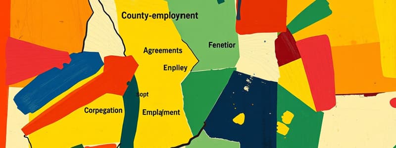 County Employment Agreement Quiz