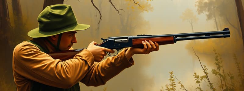 Firearm Safety and Hunter Education