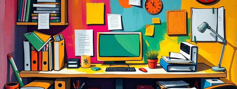 Workspace and Procrastination Strategies